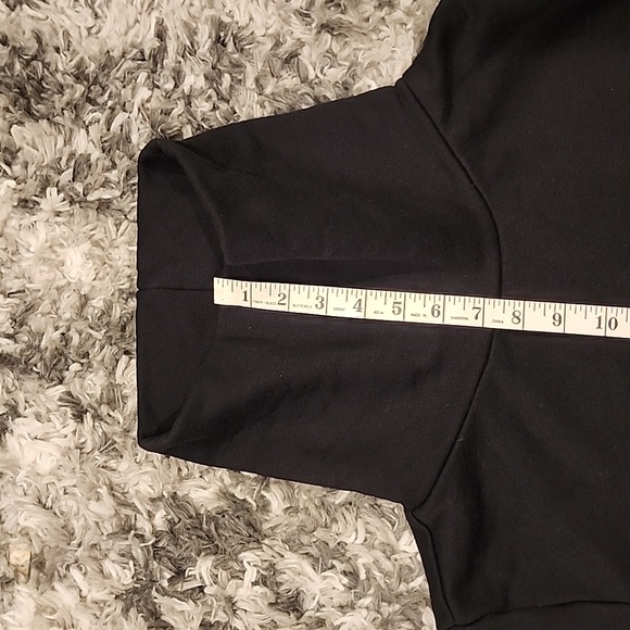 ZARA BASIC BLACK WOMEN'S SWEATER ,SWEATSHIRT SIZE XL ,PRE-OWNED, NO TAG MATERIAL - Picture 5 of 7